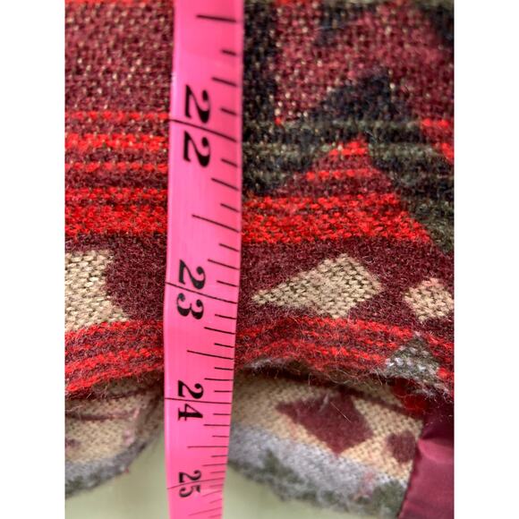 Coldwater Creek Colorful Aztec Western Print Jacket Size 12 - Picture 7 of 7